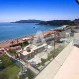  Luxurious two bedroom apartment 80m2 with a direct view of the sea and a garage. Becici Bečići 8188373 thumb1