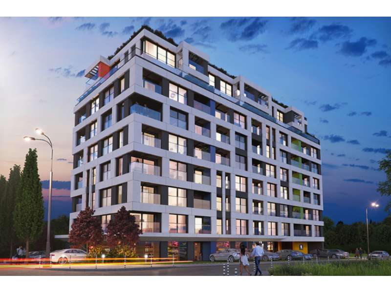 Luxury residential building with offices and shops in Via Ronsar