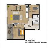  Apartamenty z 1 i 2 Sypialniami w Kompleksie w Nilüfer Bursa Nilufer 8089406 thumb8
