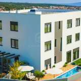  Two-story apartment with garden and swimming pool, newly built in the city of Krk! Krk island 8192354 thumb4