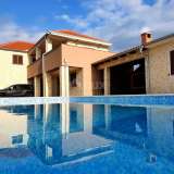  ZADAR, PRIVLAKA - A beautiful stone villa with a swimming pool, a spacious garden and a view of the sea Privlaka 8193346 thumb1