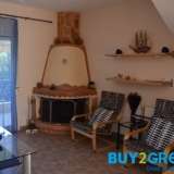  2-level maisonette in Golden Beach Thassos near the beach and on a road consisting of:2 bedrooms, 2 WC and bathrooms, living room with fireplace, kitchen, storage room, two large verandas with sea view and a balcony with mountain view, individual oil burn Thasos 8193494 thumb0