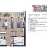  Квартира с 1 спальней 83м2 в новом гостиничном комплексе апартаментов на первой линии моря в Будве Будва 8094770 thumb1