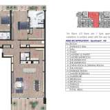  2-комнатная квартира 134м2 в новом гостиничном комплексе апартаментов на первой линии моря в Будве Будва 8094805 thumb13