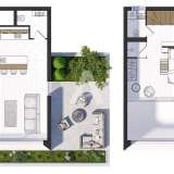  Тиват, Крашичи - Роскошная квартира-дуплекс с одной спальней 80.9м2 с открытым видом на море в новом комплексе на полуострове Луштица Крашичи 8095634 thumb3