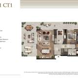  伊斯坦布尔埃尤普苏丹（Eyüpsultan）物业项目中的独特概念公寓 Eyup 8096585 thumb36