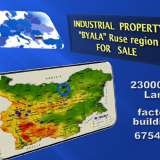  INDUSTRIAL PLOT 23000 m2 for sale - region Ruse BULGARIA For a factory , Warehouse , LOGISTIC BASE or farm гр. Бяла 3796634 thumb0