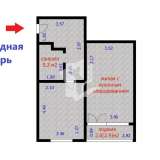  2-х комнатная квартира по ул. Белградская 1 Минск 7796851 thumb21