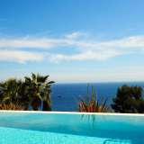  Roquebrune Saint Roman, in a highly prized private domain close to the Country Club, a contemporary villa offering 230m2 being totally restored with an infinity pool and landscaped grounds of 1025 m2. A roof top terrace with panoramic sea view Roquebrune-cap-martin 4099124 thumb3