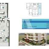  Трехкомнатная квартира 89м2 в новом жилом комплексе с бассейном - Кумбор, Герцег-Нови Кумбор 8199242 thumb49