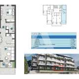 Трехкомнатная квартира 89м2 в новом жилом комплексе с бассейном - Кумбор, Герцег-Нови Кумбор 8199242 thumb39
