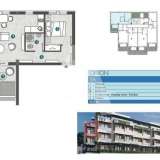  Квартира с 1 спальней 41м2 в новом жилом комплексе с бассейном - Кумбор, Герцег-Нови Кумбор 8199097 thumb42